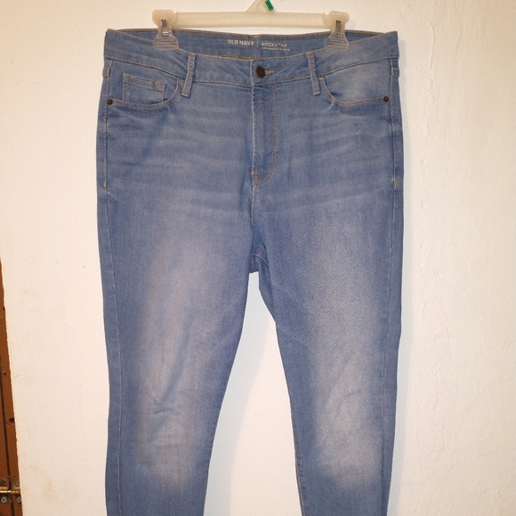 Old Navy Denim - Old Navy Rock Star light blue skinny jeans